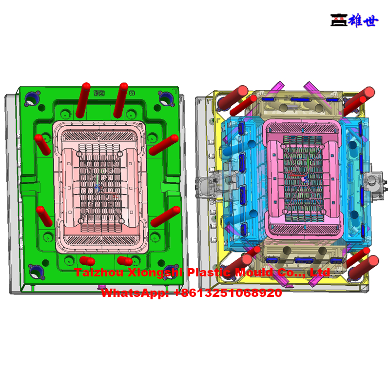 Crate Mould & Turnover Box Mould Manufacturer | Xiongshi Mould(图10)