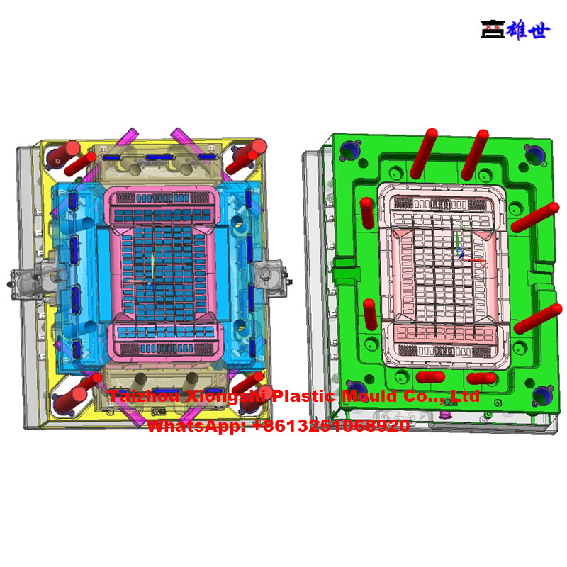 Crate Mould & Turnover Box Mould Manufacturer | Xiongshi Mould(图9)