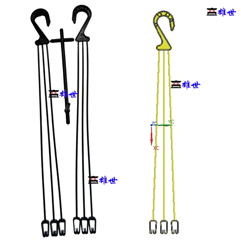 flowerpot hanger mould2.jpg Professional Plastic Injection Flowerpot Mould (图4)