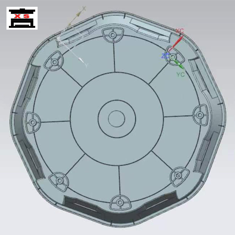 Professional Plastic Injection Flowerpot Mould (图5) Professional Plastic Injection Flowerpot Mould (图6)