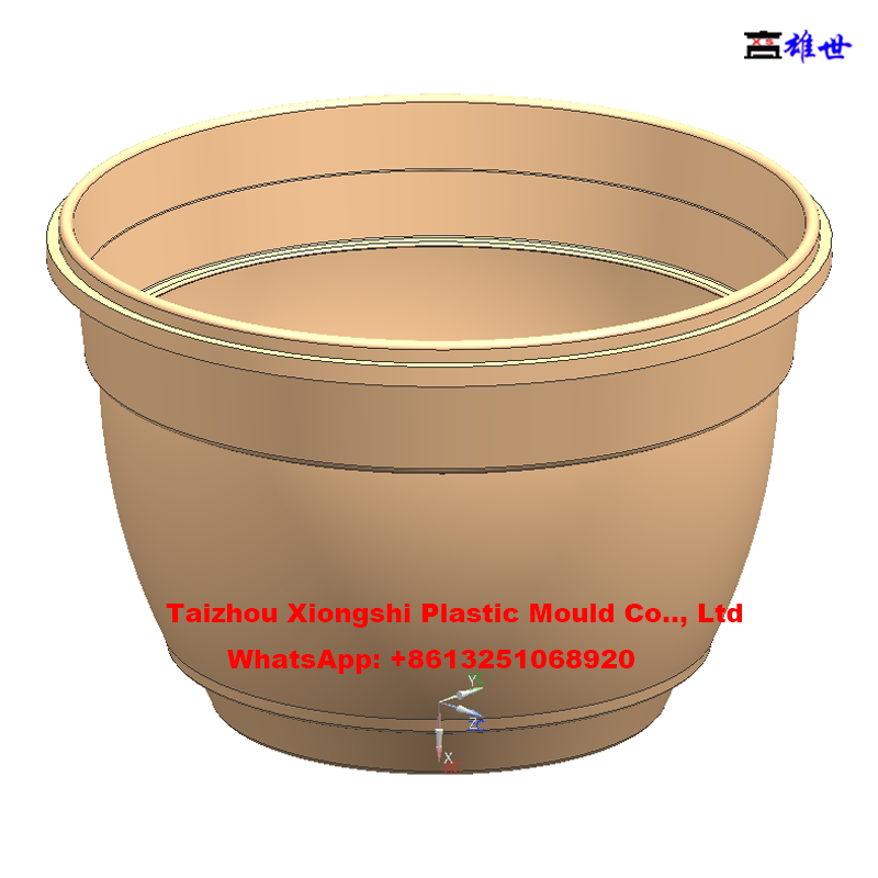 Professional Plastic Injection Flowerpot Mould (图18) Professional Plastic Injection Flowerpot Mould (图19)