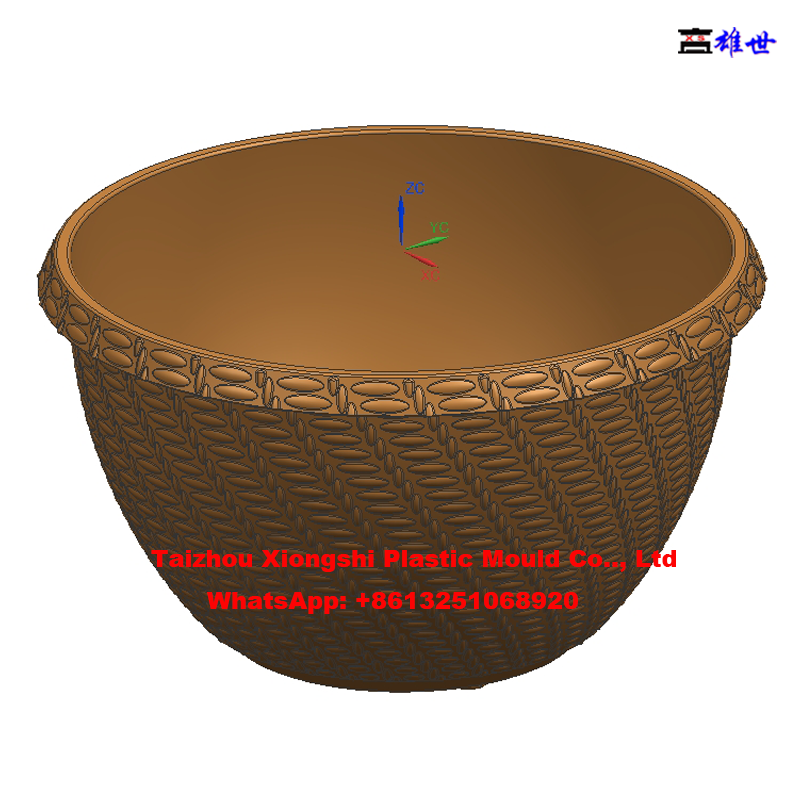 Professional Plastic Injection Flowerpot Mould (图20) Professional Plastic Injection Flowerpot Mould (图21)